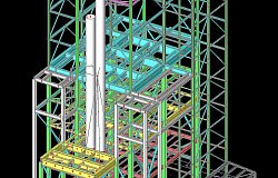 Model pro statické posouzení Scia Engineer